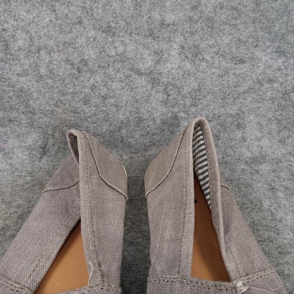 Soda Shoes Womens 9 Casual Slip On Flats Loafer Round Toe Canvas - Picture 3 of 11